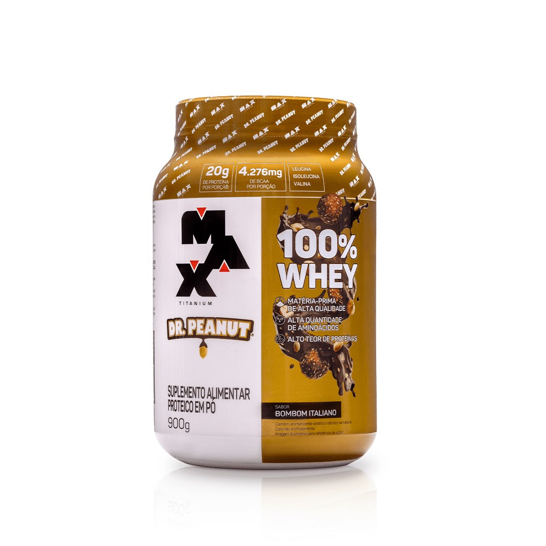 100% WHEY 900G POTE - Todos os sabores