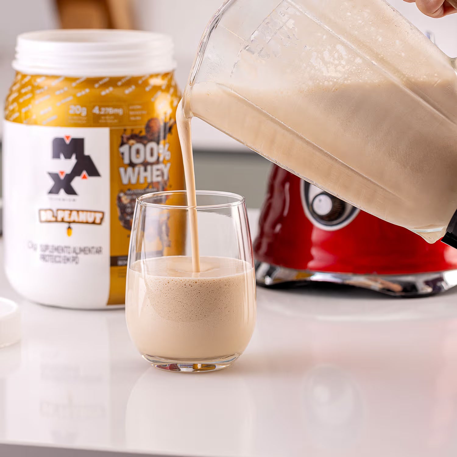 100% Whey 900g - Bombom Italiano