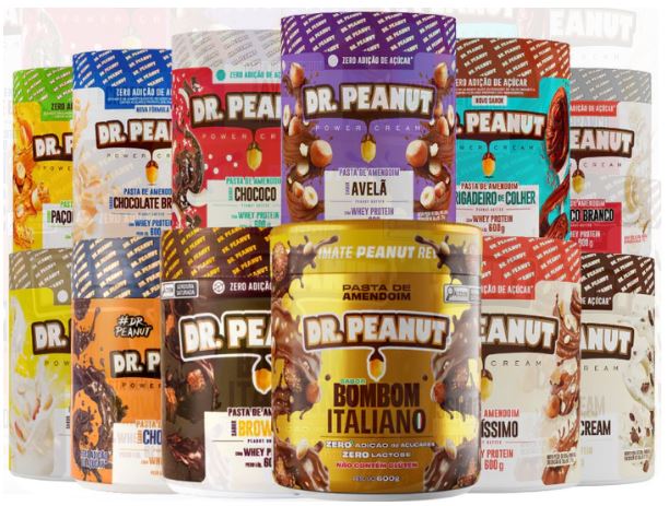 PASTA DE AMENDOIM 600G - Todos os sabores