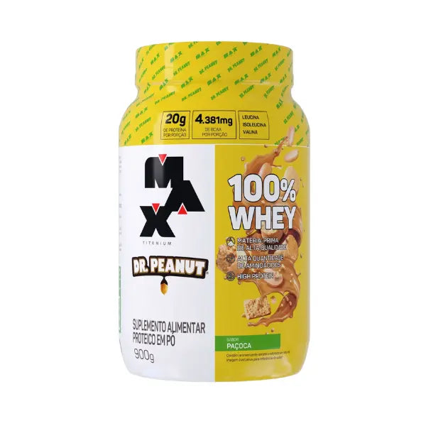 100% Whey Pote 900g - Todos os sabores