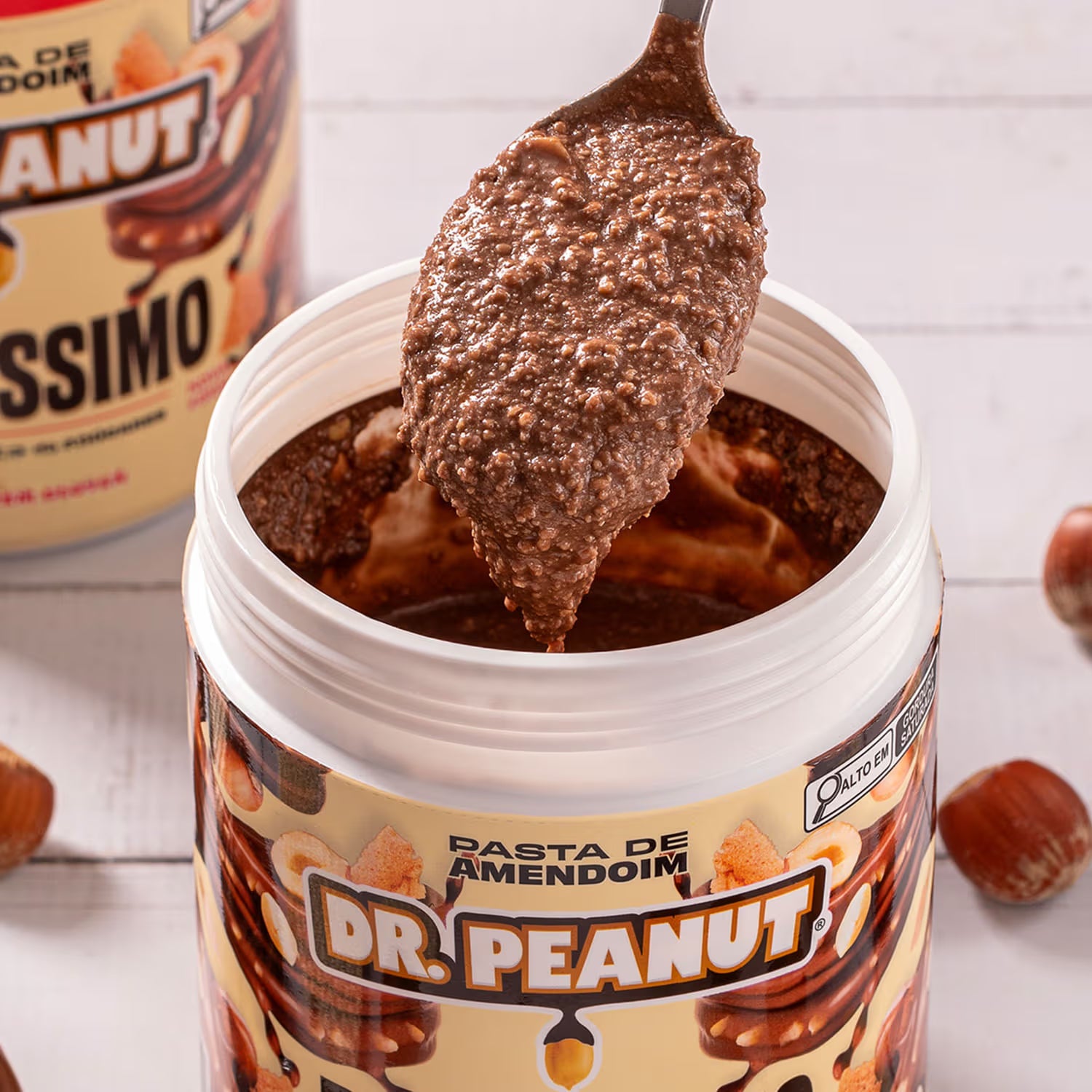 Combo Stars - 4 pastas 250g sabor Avelã, Bueníssimo, Cookies & Cream, Pistache