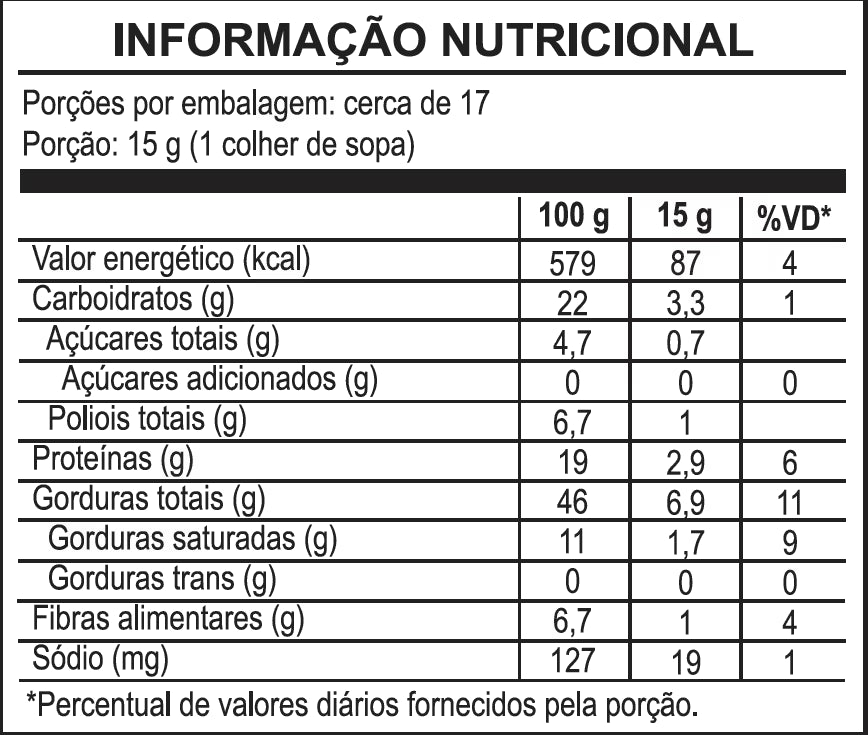 Pasta de amendoim sabor Brownie 250g