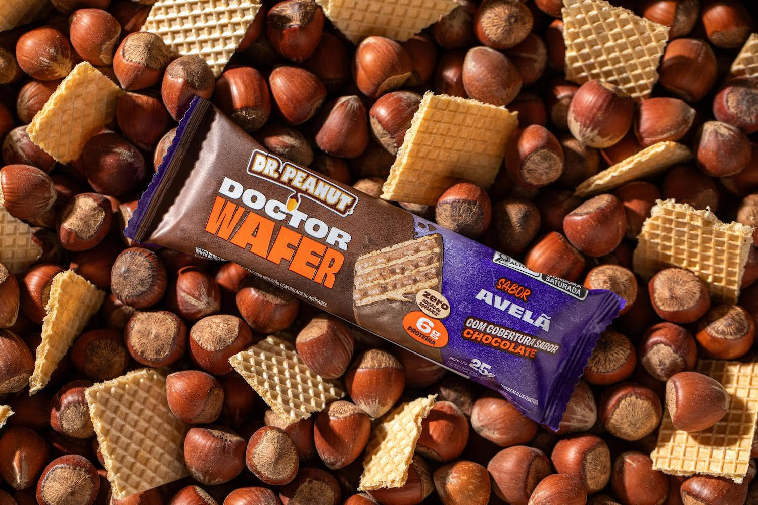 Doctor Wafer Avelã 25g